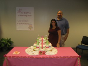 Chris and Lisa at Leia's shower